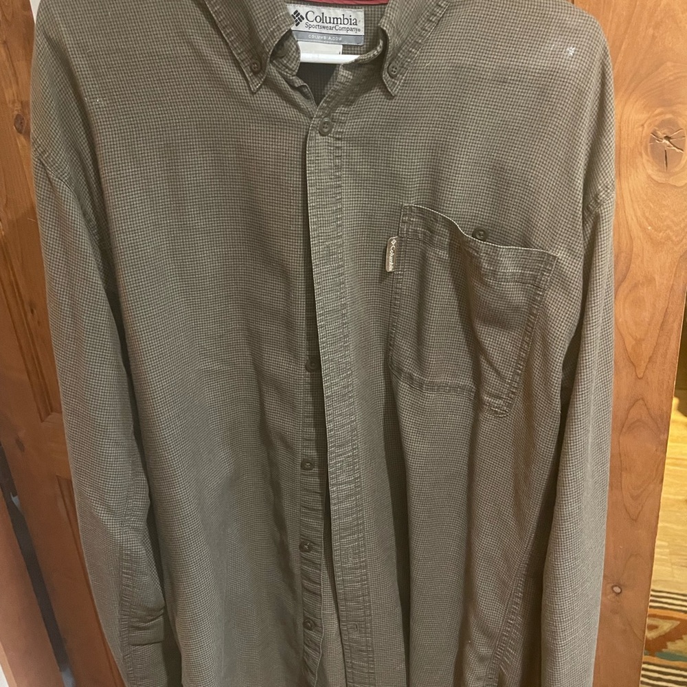 Columbia XL TALL shirt, tailored fit